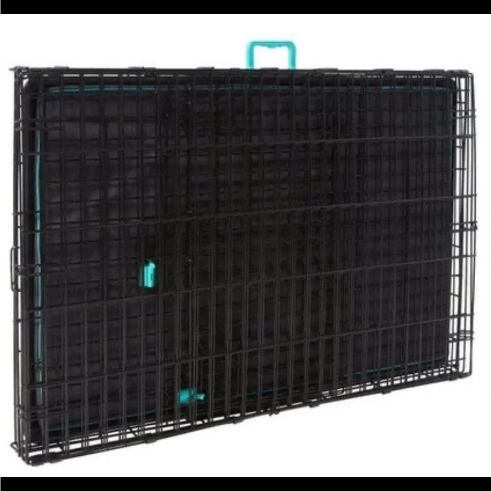 A very large dog kennel